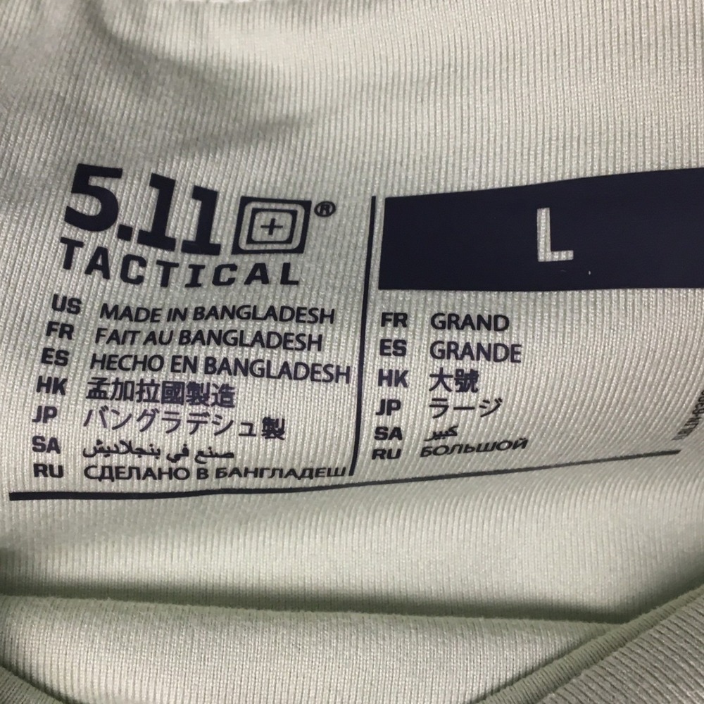 5.11 Tactical Sasha Skort Women's L Sea Glass Green Snag Resistant Zip Pocket - Picture 4 of 7